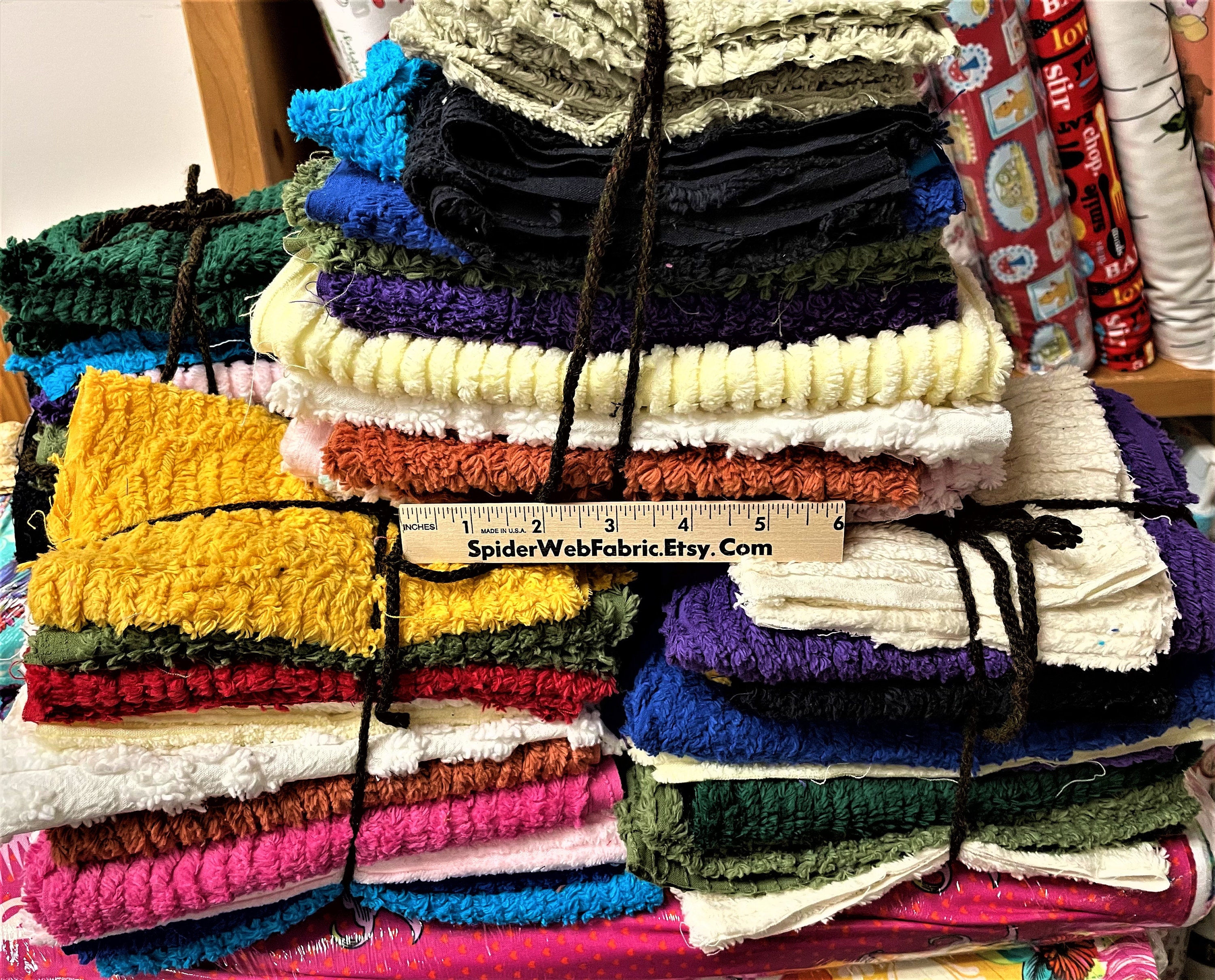 CHENILLE FABRICS Bundles 1 Pound Plus of 100 Cotton Quilt Etsy