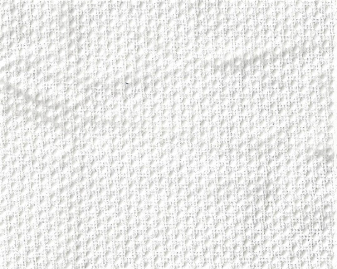 SLIPPER GRIPPER White Nonslip Dots Fabric Soft Brushed Cotton on