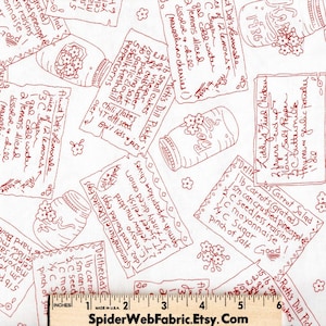 TARJETAS PARA GUARDAR RECETAS Tela - Cocinar - Hornear - Comida - Ensaladas - Cocina - Bebida - Celebraciones en el porche trasero Quilt Shop Calidad 100% algodón