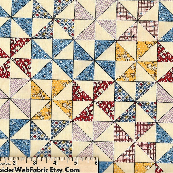 Cheater Quilt Fabric Etsy