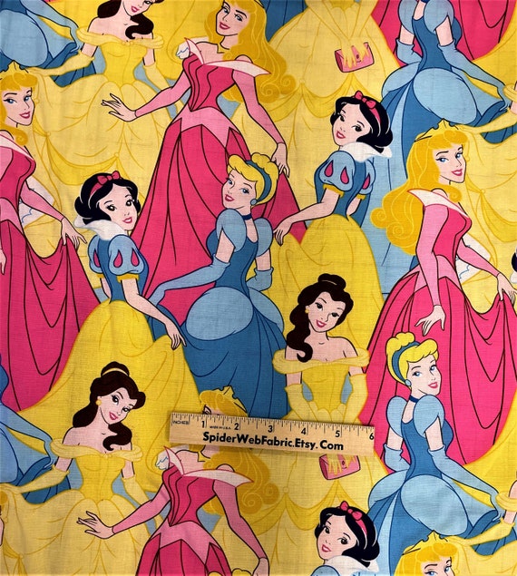 Disney princess fabric deals