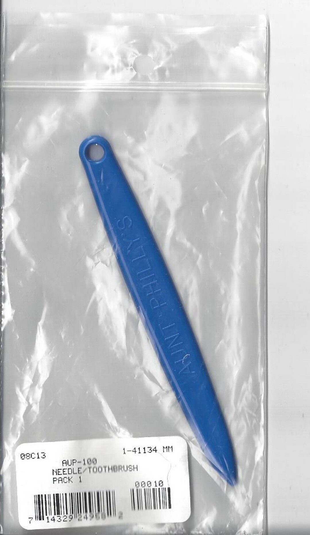 Aunt Philly's Toothbrush RUG NEEDLE - Fabric Strip Rugs Tool - Rag Rug ...