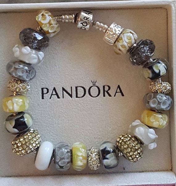 braccialetto pandora con perline braccialetto pandora con perline