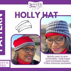 Hat Sewing Pattern, PDF Hat Pattern