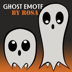Ghost Emote for Twitch, Discord, Kick | GIF