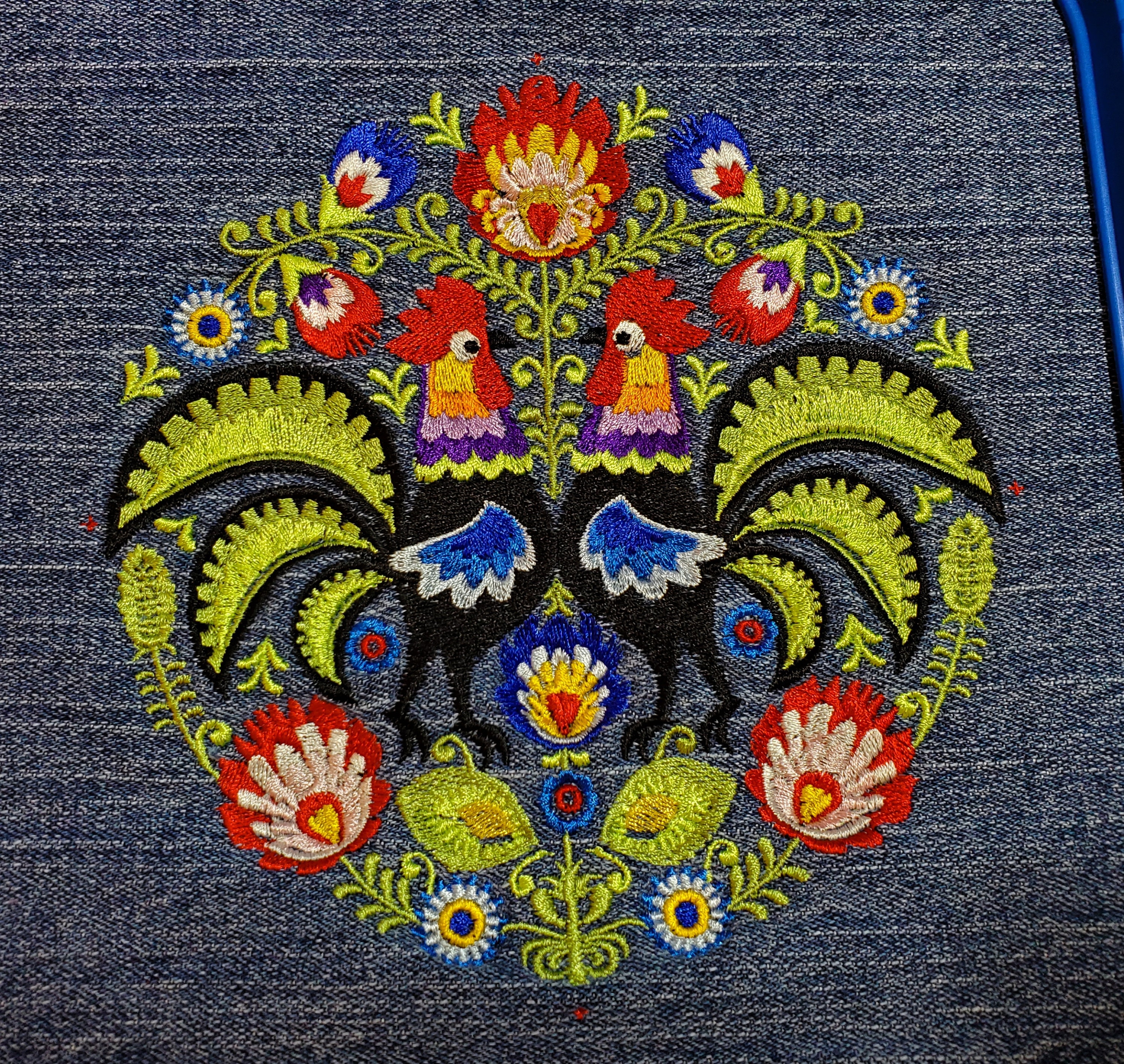 Wycinanki Style Polish Folk Art Design Pack E in 3 Sizes for Machine ...