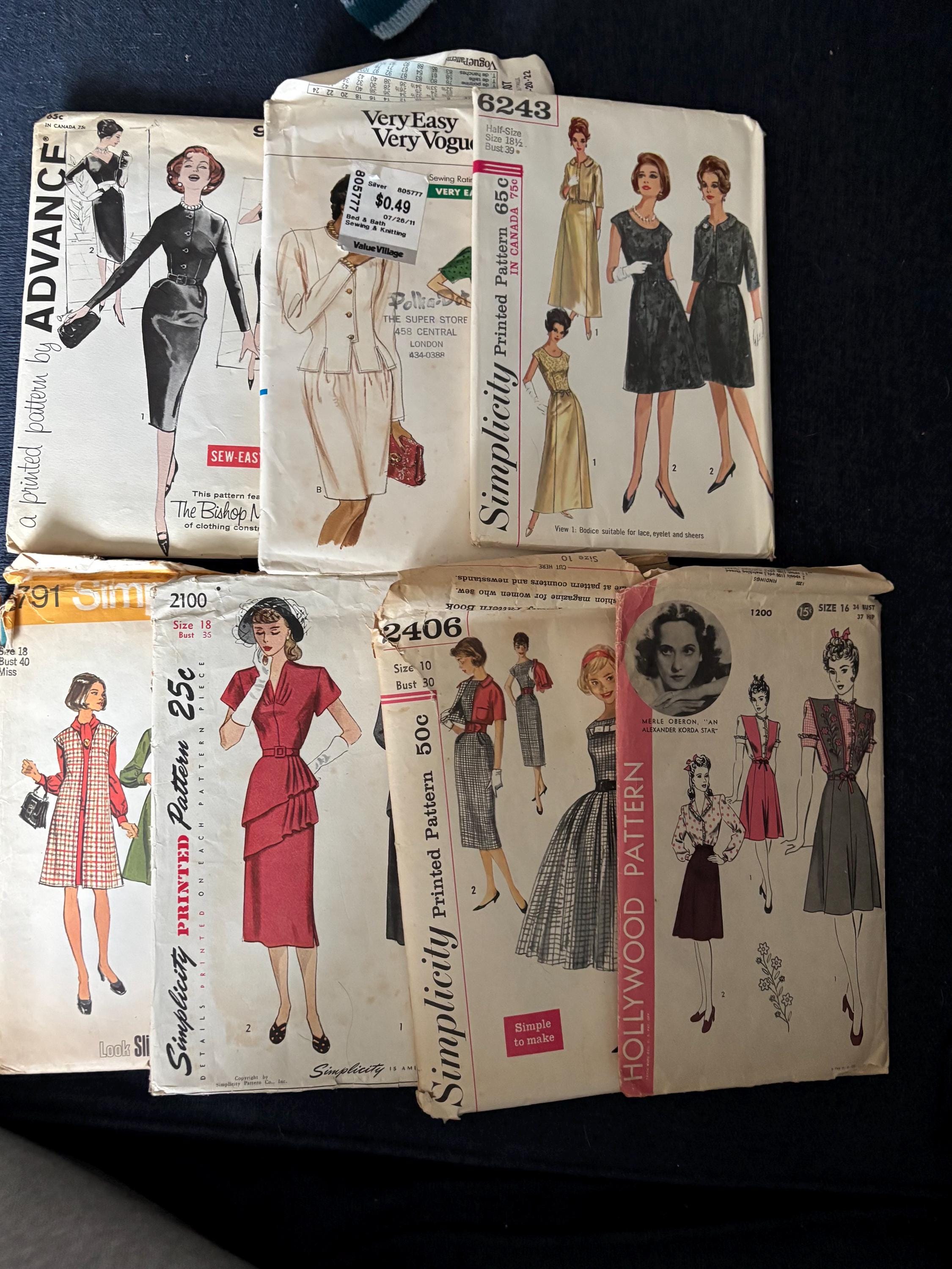 1940s French Dress - Etsy