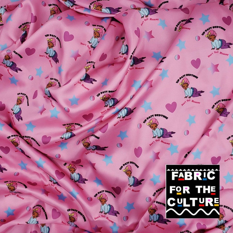 Past My Bedtime Fabric