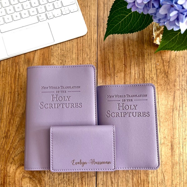 Bible Cover jw - Flexibly bible cover - Jw gift - Pioneer gifts - Jw - JW Bible Cover - Purple Bible Cover