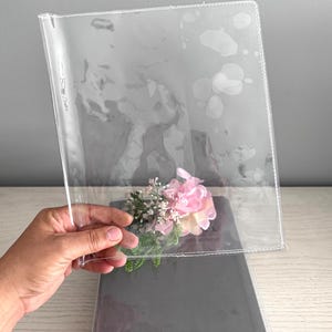 Clear Large Bible Cover jw - Jw Transparent Bible Cover large size - Jw gift - Elders gifts - Jw Pioneer - Jw Large Bible Cover