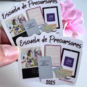 Escola de Pioneiros JW - Ímãs JW em ESPANHOL - Ímãs em Espanhol - Pacote de Ímãs JW - Presentes JW - Pioneiros JW