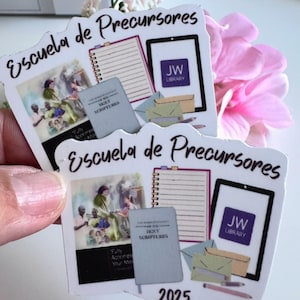 École des pionniers JW - Aimants JW en espagnol - Aimants en espagnol - Pack d'aimants JW - Cadeaux JW - Pionnier JW