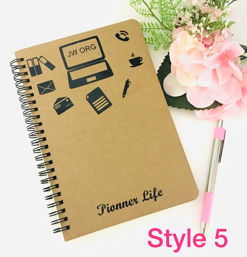 Personalized Notebook Kraft Brown Hardback Notepad Journal Etsy