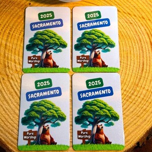 35 Magnets 2025 Sacramento Special Convention &quot;Pure Worship&quot; Magnet, Cute Bulk  Pack JW Convention