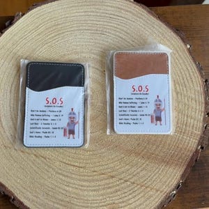 携帯電話ウォレットカードホルダー、便利な聖書のパーソナライズされた粘着カードホルダー、貼り付けカードホルダー、パイオニアギフト、最高の人生