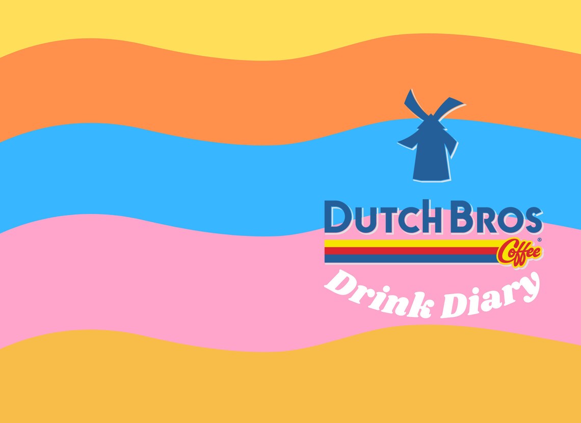 Dutch Bros Coffee Drink Diary Notebook Digital Download Keep Etsy