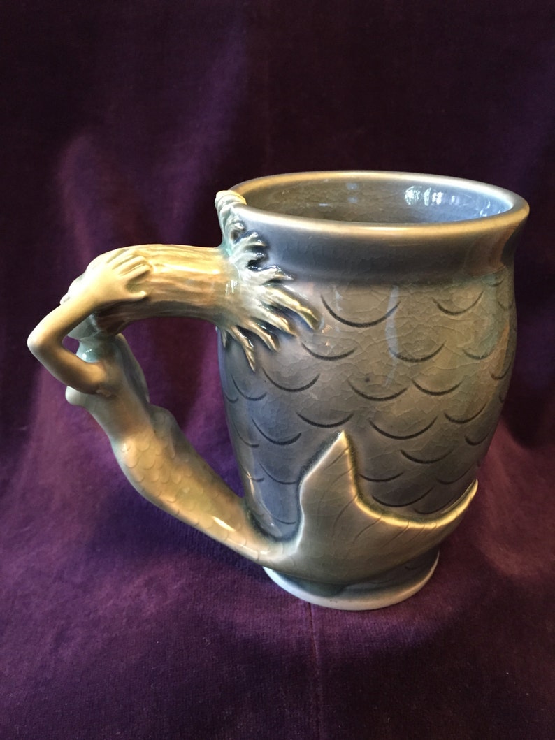 Mermaid mug. | Etsy