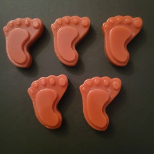 Mini Foot Soaps; Baby shower soap, Mini soap, baby soaps