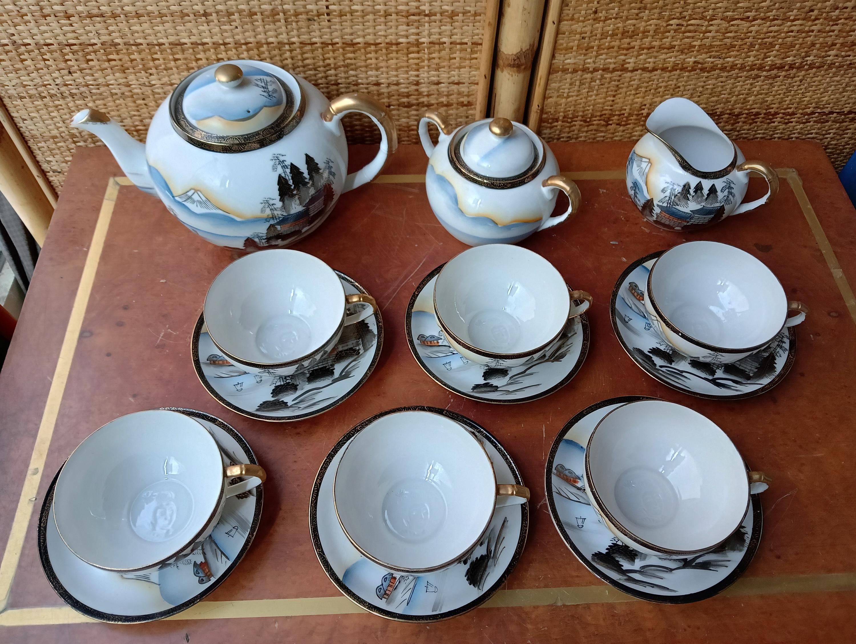 茶 himipa 茶 himipa Tea Set Porcelain Eggshell Japanese Roxy China Hand