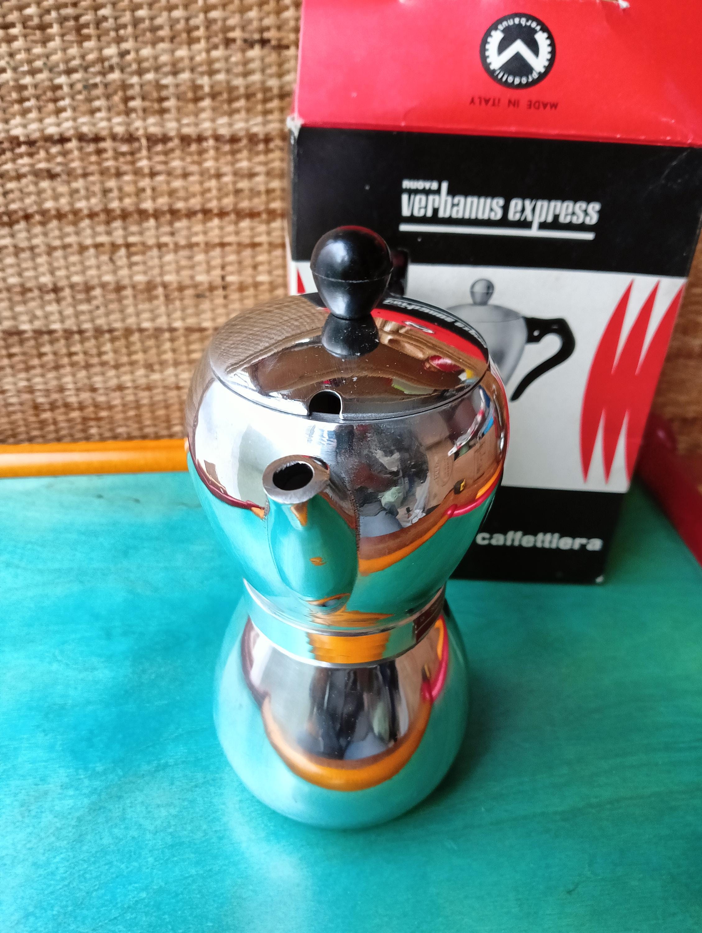 La Signora 3/6 Cup Espresso Coffee Maker, New NOS Espresso Coffee
