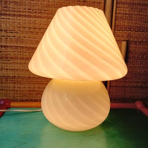 Murano mushroom lamp - Etsy 日本