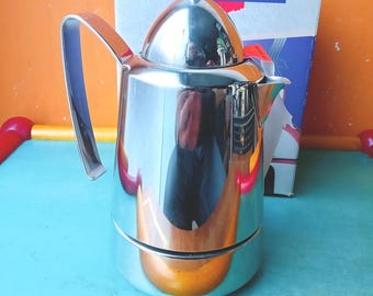 Lampe De Bureau Vintage Moon De Samuel Parker Pour Reflex - Italie Années 80, Bleu Foncé/blanc