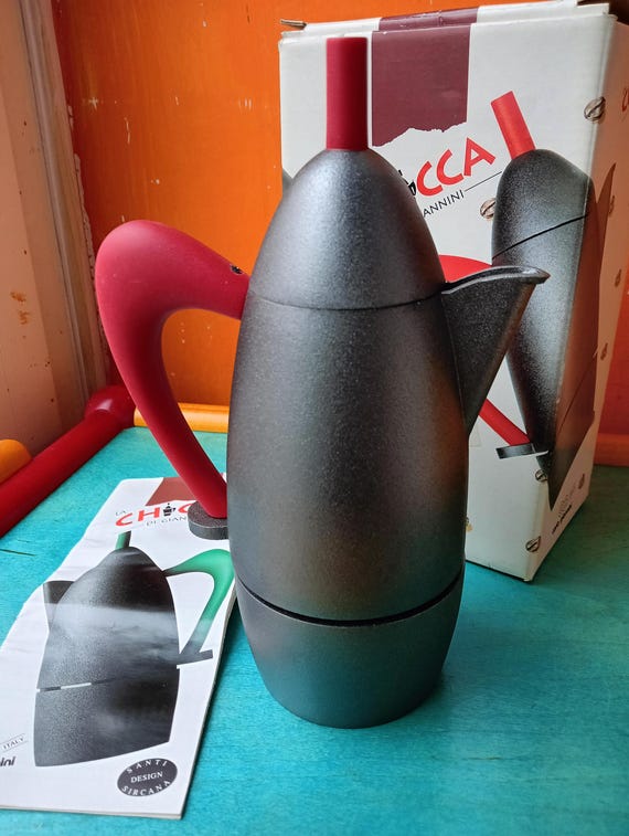 Carlo Giannini Chicca 3/1 Cup Espresso Maker, New Santi Sircana