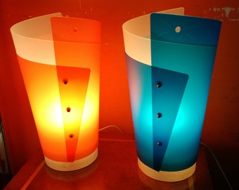 Slamp Samuel Parker CD Holder Lamp C21 Grey Design by Francesco