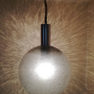 Tobia Schuh Flos Pendeln Murano Kugel Schraubenkugel made in Italy 1970s