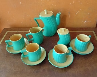 Coffee or tea service Naj Oleari Massimo Iosa design Made in Italy 1980s