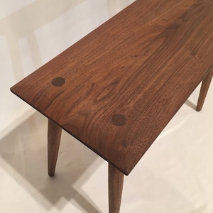 Handmade Walnut Bench 44&quot;