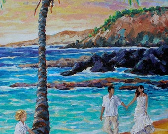 Wedding Painting by Julia Dordoni