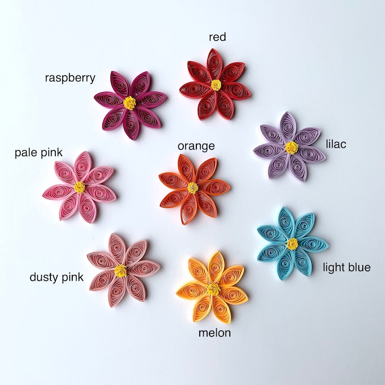 Daisy Card Quilled Card Paper Quilling Art Handmade Card Etsy