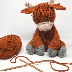 Highland Cow Knitting Pattern image 8