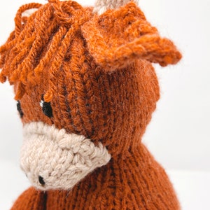 Highland Cow Knitting Pattern image 7