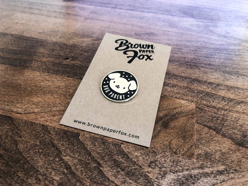 Dog Parent Soft Enamel Pin Lapel Pin Dog Pin Enamel Pins Etsy Canada