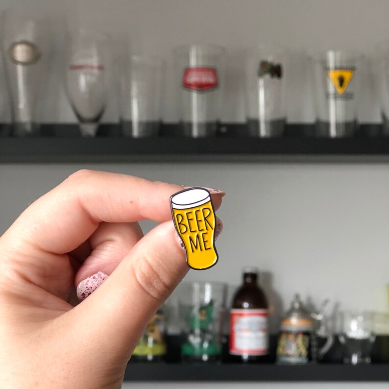 Beer Me Soft Enamel Pin Lapel Pin Beer Pin Enamel Pins Etsy