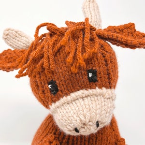 Highland Cow Knitting Pattern image 5