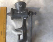 VINTAGE Meat GRINDER quot WARDWAY 51 quot - Food Chopper