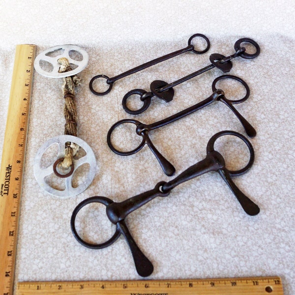 Antique Snaffle Bit Etsy