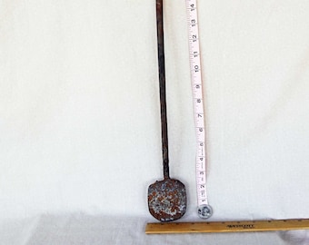 HAND FORGED C. I. ROD: Rare 1800’s Antique for Searing Meat, or so I’ve been told! Antique, Kitchen or Cowboy Chuck Wagon Cooking Tool.