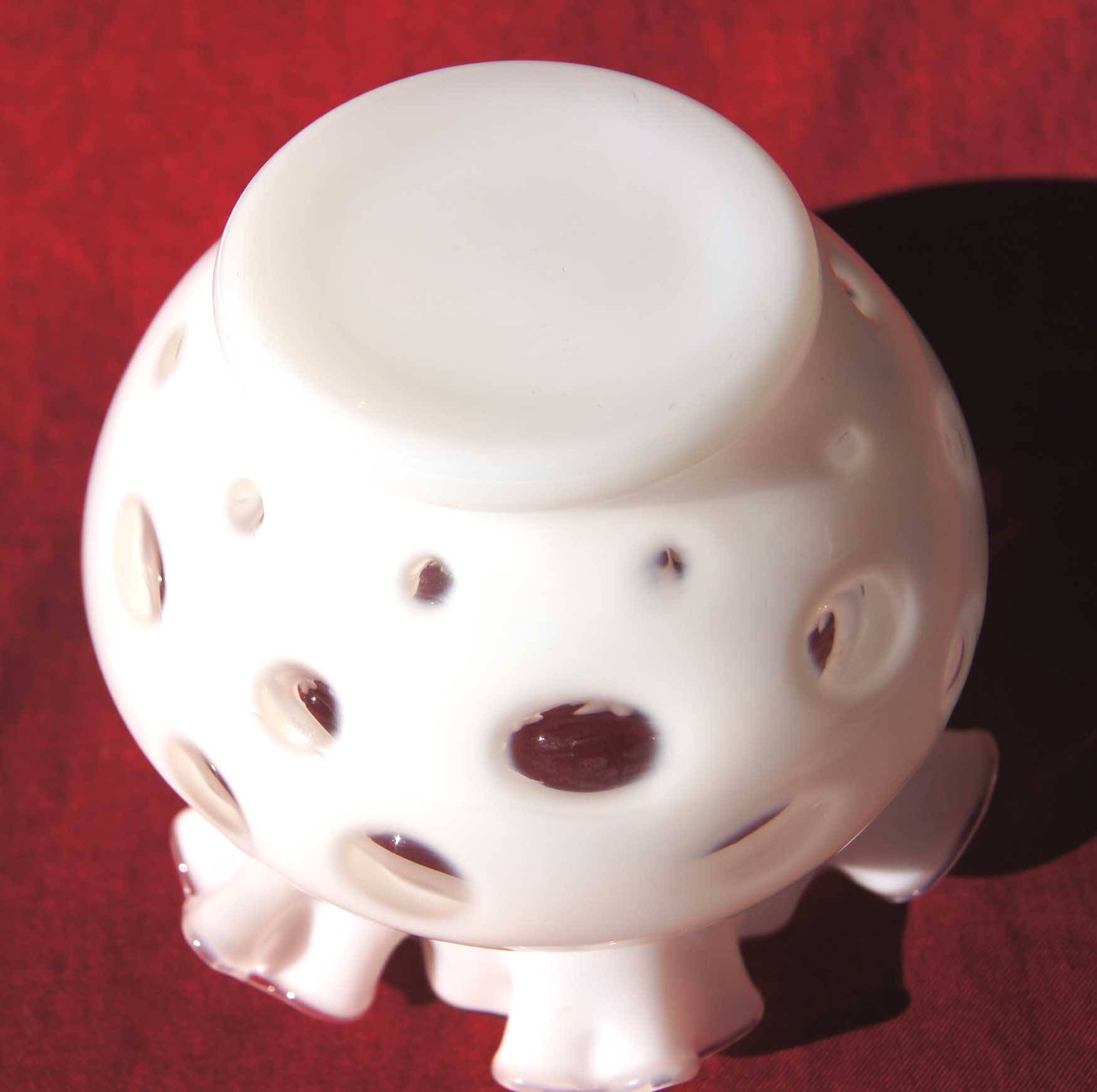花瓶・フラワースタンド VINTAGE FENTON COIN DOT BOWL 花瓶・フラワースタンド VINTAGE FENTON COIN DOT BOWL Vtg