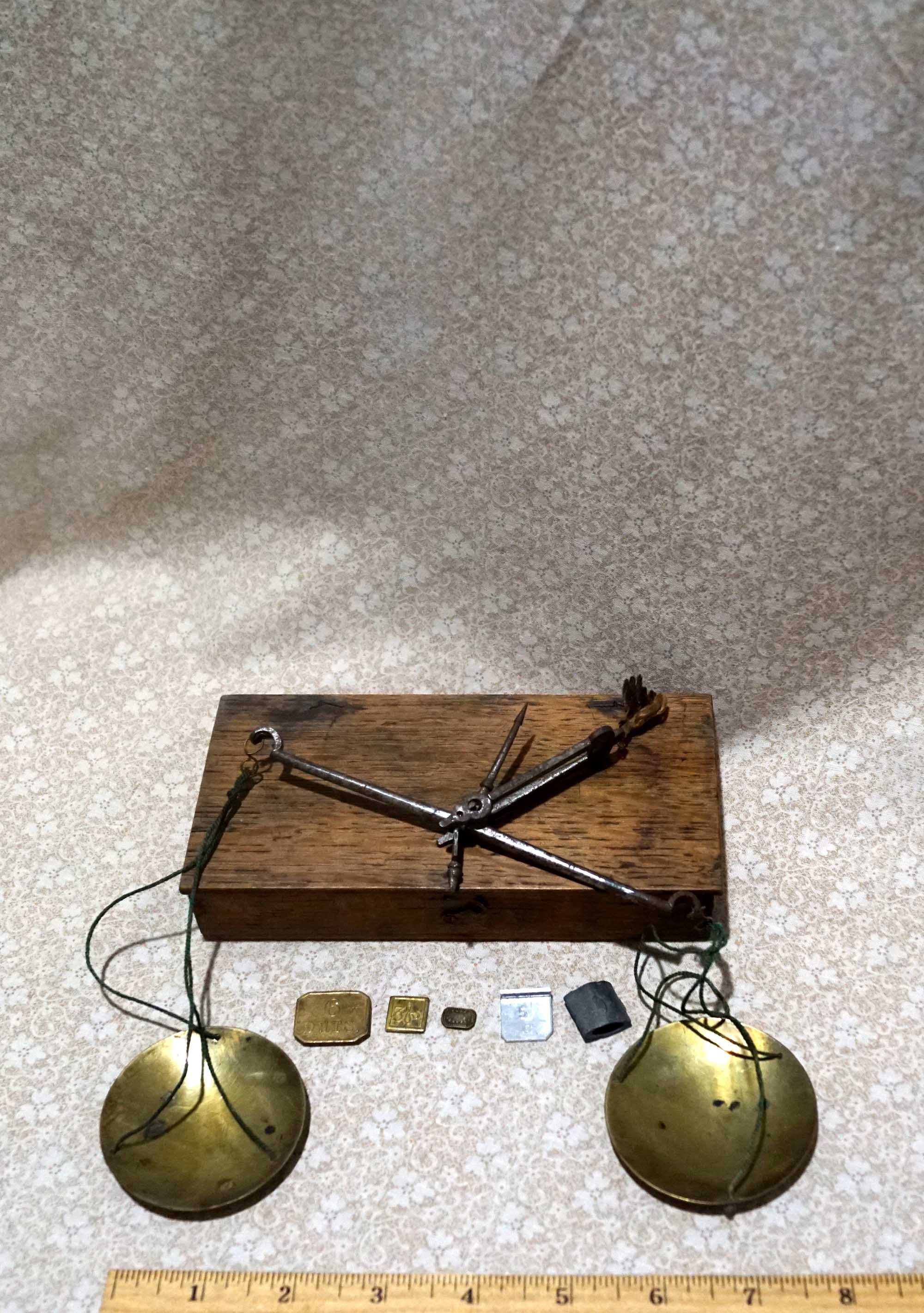 MINERS' GOLD SCALE 1800's Hand Held Balance Scale Etsy