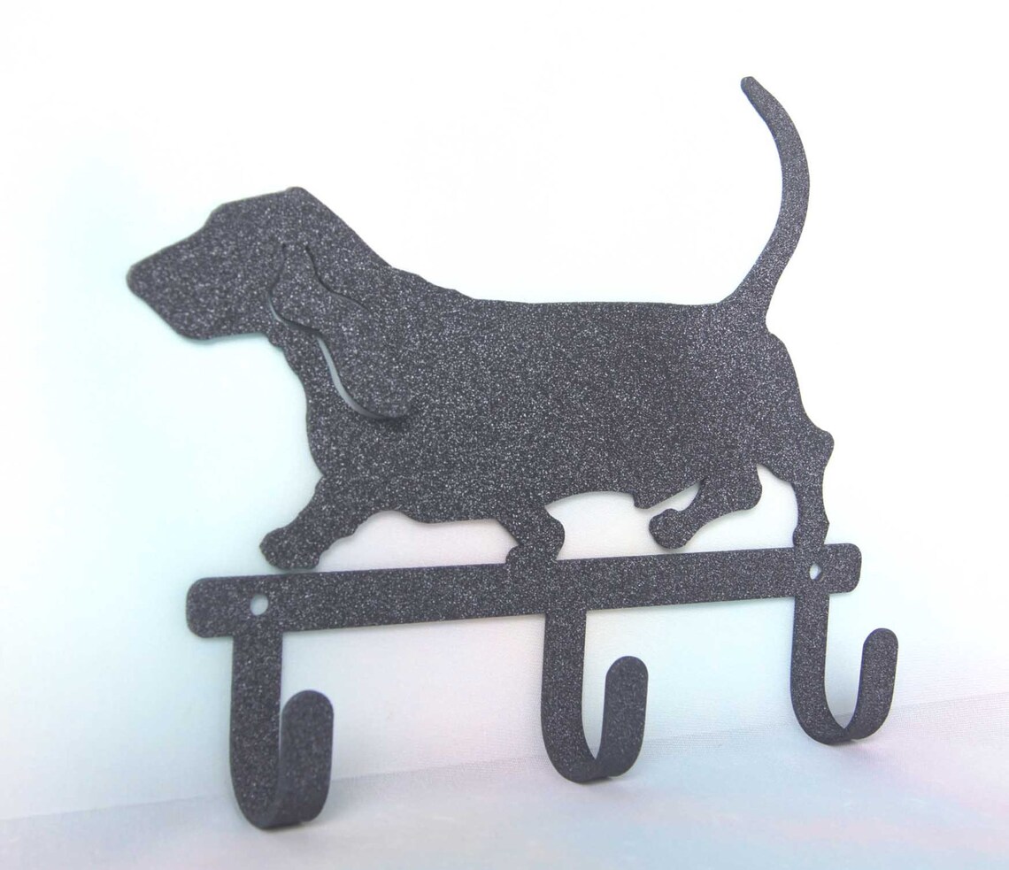 DOG Motif WALL HOOKS for Hanging Leashes or Potholders or Etsy