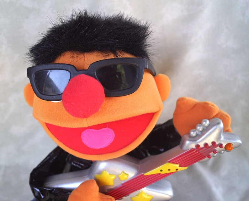 1998 Rock & Roll ERNIE SINGING and PLAYING Mattel Tyco Toy Etsy