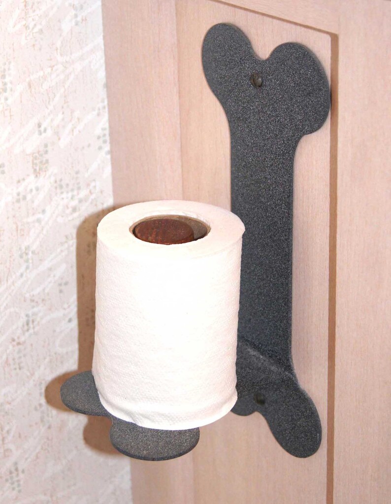 TOILET PAPER HOLDER Dog Bone Design for T.P. Made by Me and Etsy