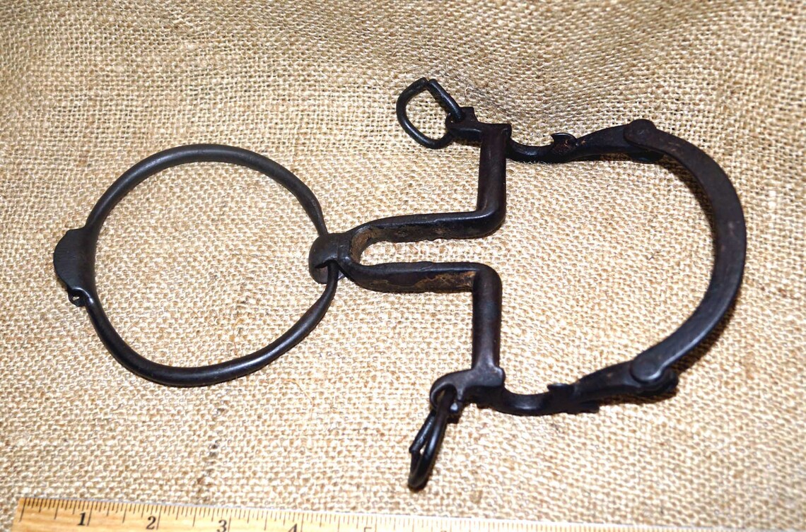 SPANISH HORSE RING BitEarly 1800'sHand Cast Iron Etsy