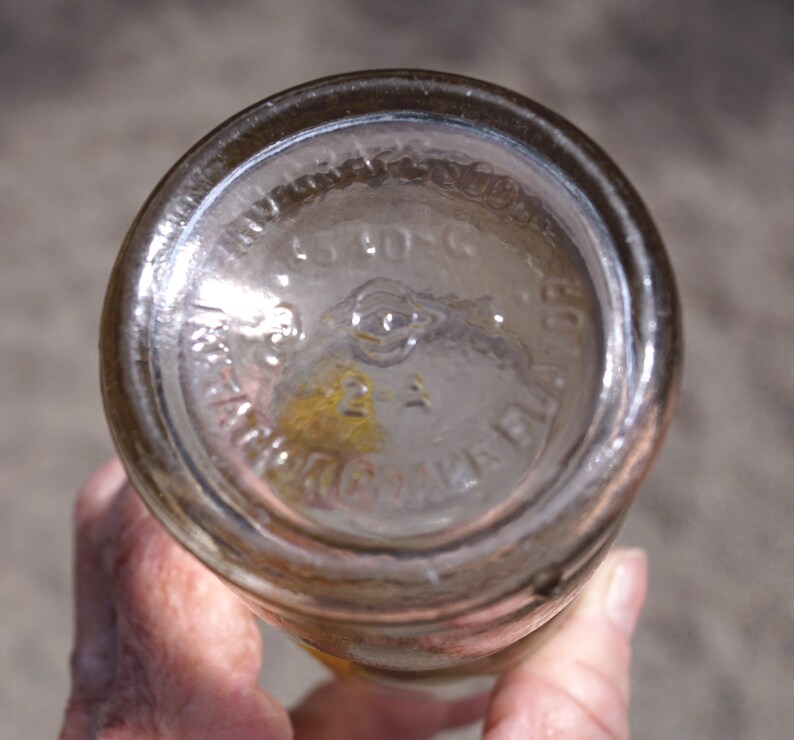 Vintage 1940's NUGRAPE SODA POP Bottle Heavily Embossed Etsy
