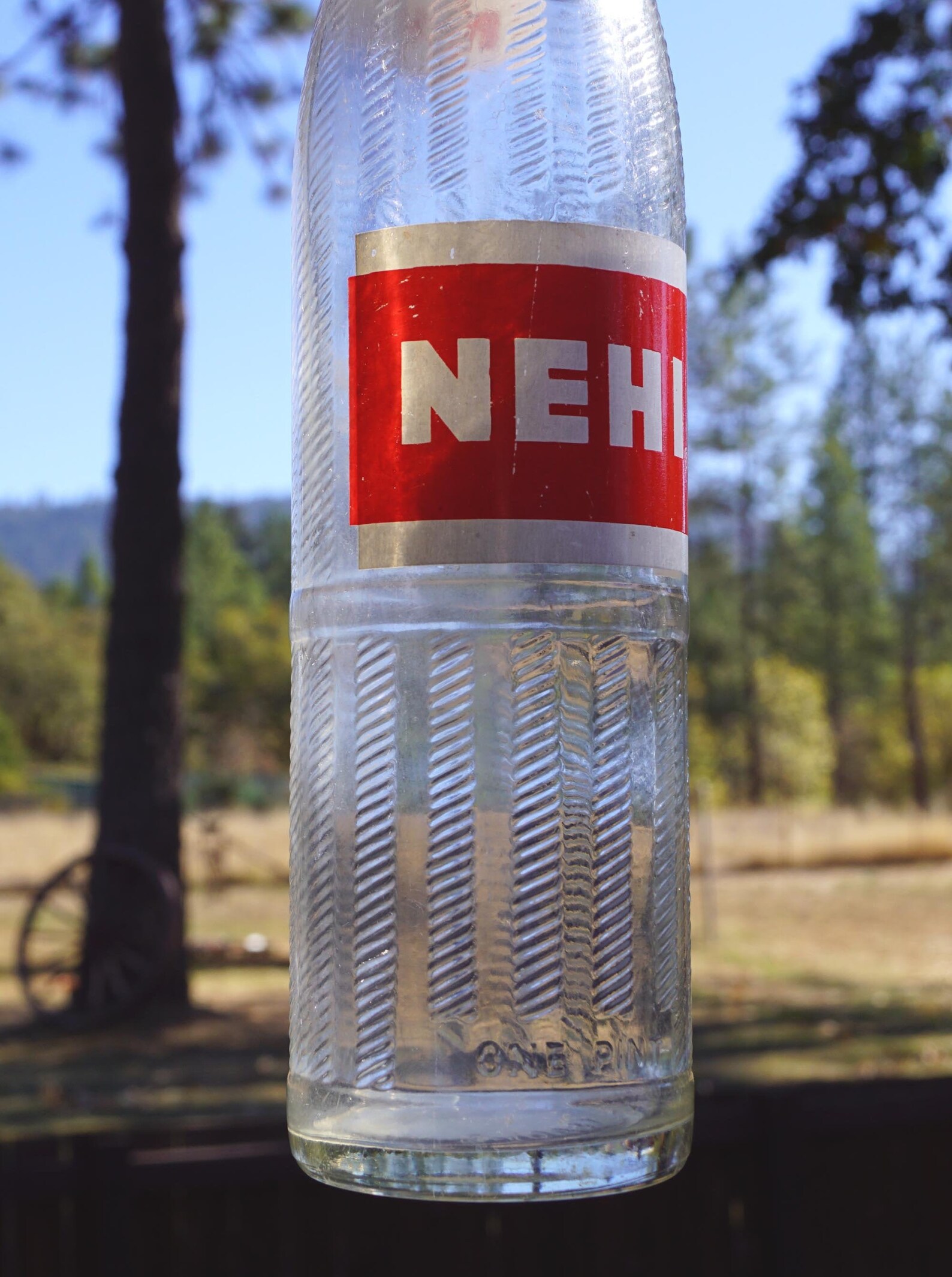 NEHI BEVERAGES PAINTED Vintage Soda Pop Bottle Collectible Etsy
