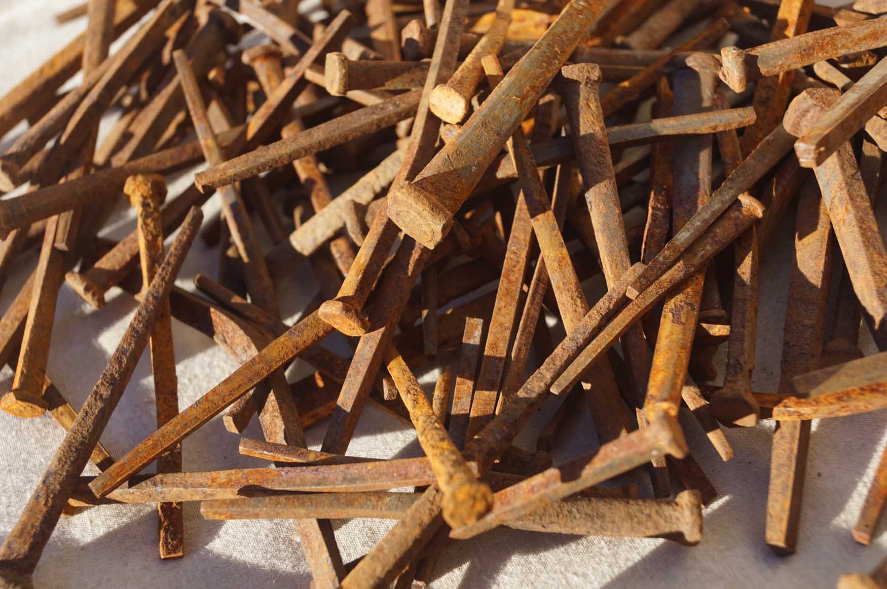 20 ANTIQUE SQUARE NAILS Early 1900's American Etsy